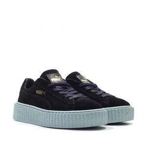 Blue  Suede Creepers by Puma x Fenty